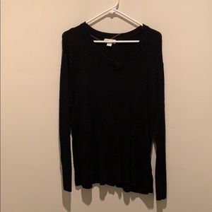 Ava & Viv Black Cable Knit Sweater